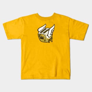 After Dark - Toaster on Gold Kids T-Shirt